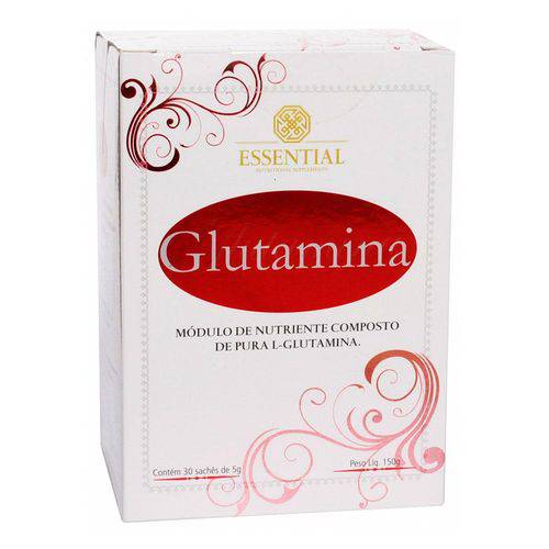 Glutamina Essential Nutrition com 30 Sachês