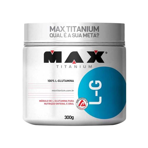 Glutamina L-G 300g - Max Titanium
