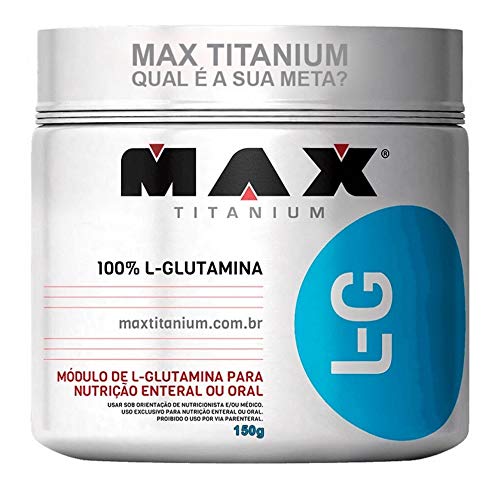 Glutamina L-G - 150g - Max Titanium, Max Titanium