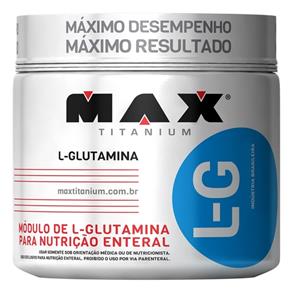 Glutamina Lg - Max Titanium - Sem Sabor - 150 G