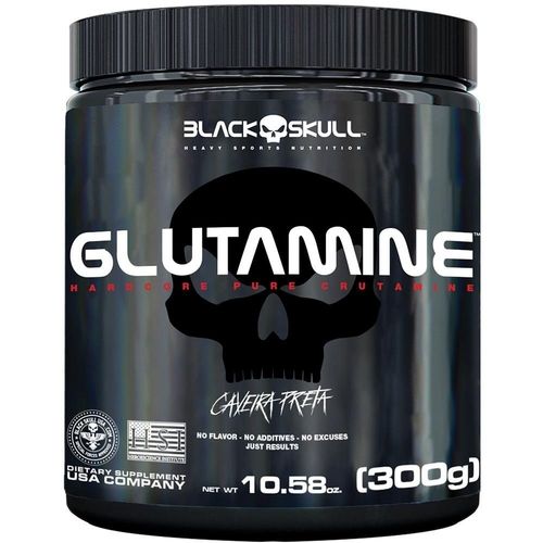 Glutamine - 300gr - Black Skull