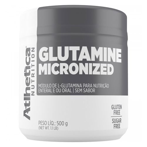 Glutamine - Micronized - 500g - Evolution Series - Atlhetica