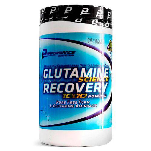 Glutamine Recovery para Recuperação Muscular 300g - Performance Nutrition