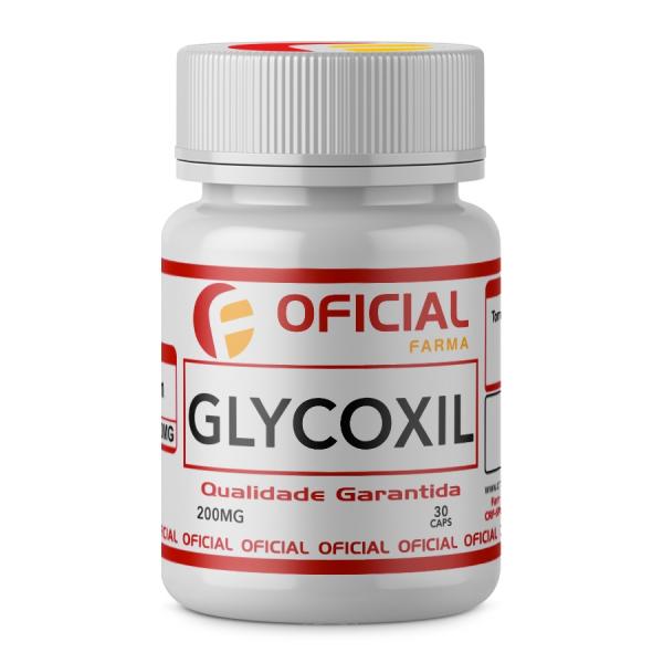 Glycoxil 200mg 30 Cápsulas com Selo de Autenticidade - Oficialfarma S