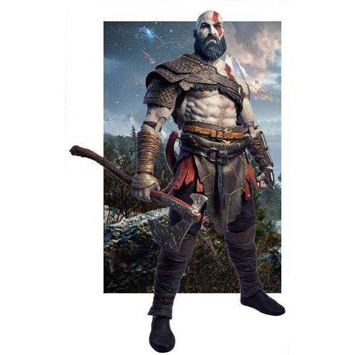 Tudo sobre 'God Of War 4 Kratos Figure Neca Boneco Figure Action'