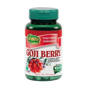 Goji Berry 60 Cápsulas - 500mg - Unilife