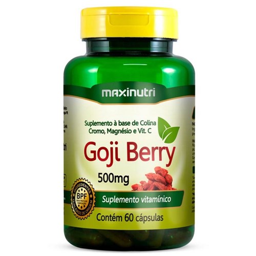 Goji Berry - 60 Cápsulas - Maxinutri