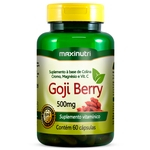 Goji Berry, Colina, Cromo, Magnésio e Vitamina C Maxinutri 500mg com 60 cápsulas