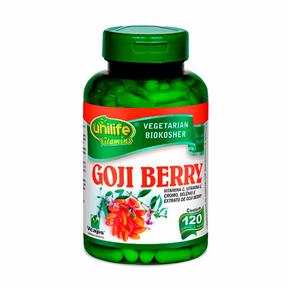 Goji Berry + Vitamina C Unilife - 120 Cápsulas 500g
