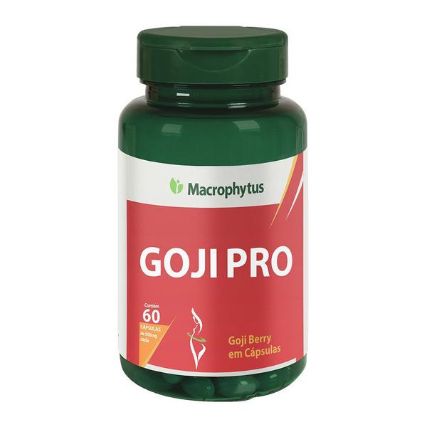Goji Pro 500mg 60 Cápsulas - Macrophytus