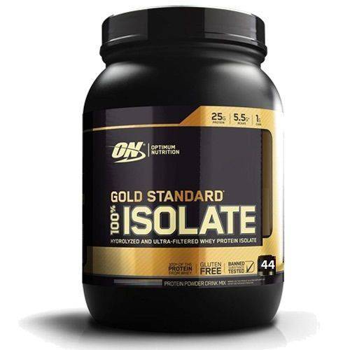 Tudo sobre 'Gold Standard 100% Isolate - 1032g Rich Vanilla - Optimum Nutrition'