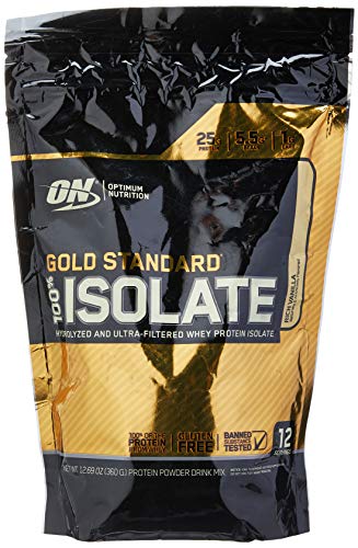 Gold Standard 100% Isolate, Optimum Nutrition, Rich Vanilla, 360 G
