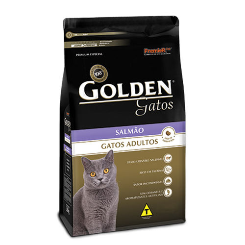 Golden Gatos Adulto Salmao 1 Kg