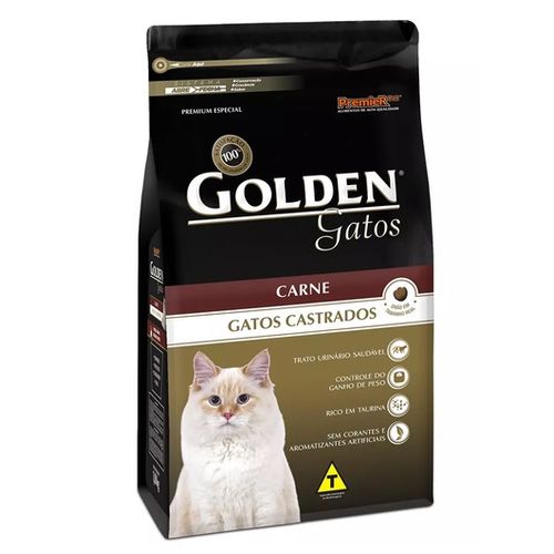 Golden Gatos Castrado Carne 1 Kg
