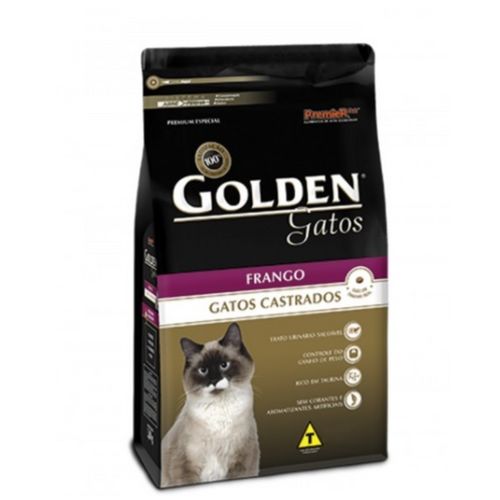 Golden Gatos Castrado Frango 1 Kg
