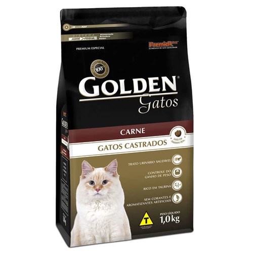 Golden Gatos Castrados (Salmão, 400g)