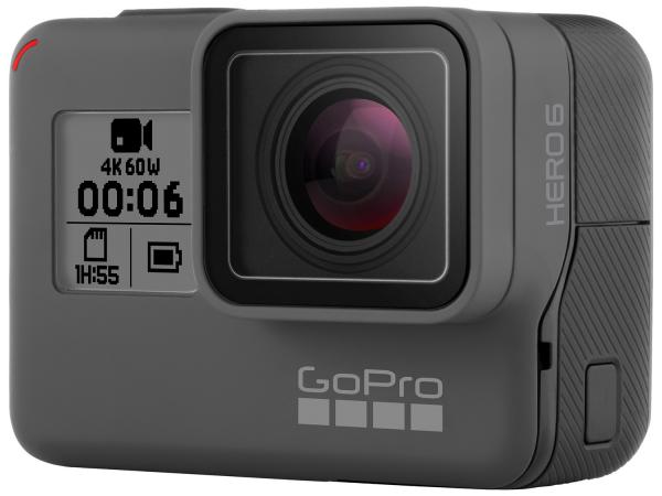 GoPro Hero 6 Black à Prova de Água 12MP Wi-Fi - Bluetooth Gravação 4K Display 2” Touch