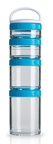 Gostak Starter 4pak Blender Bottle 4 Potes - Azul Aqua