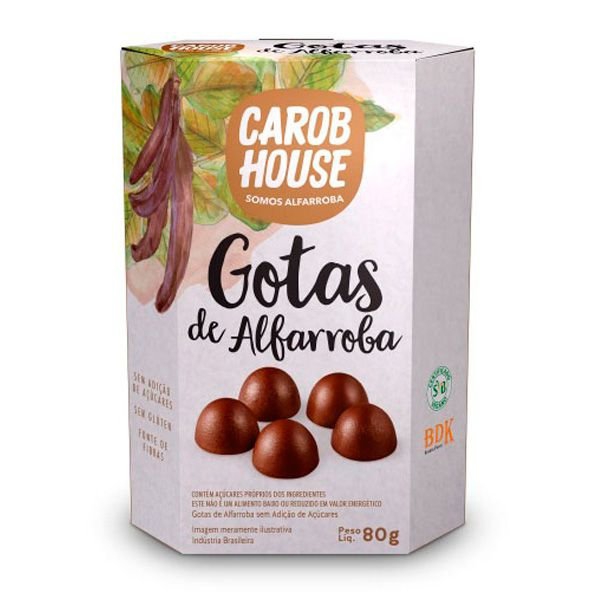 Gotas de Alfarroba - Carob House - 80g