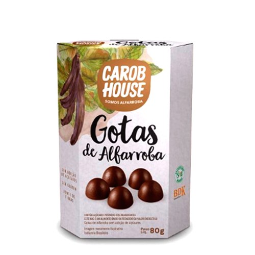 Gotas de Alfarroba Carob House 80G