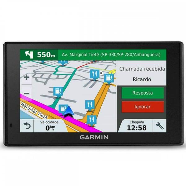 GPS Automotivo Garmin DriveAssist 50LM América do Sul com Câmera Integrada
