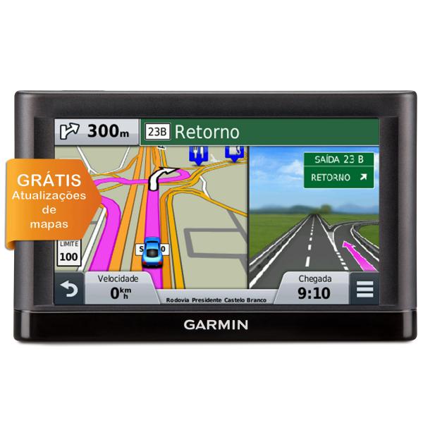 GPS Automotivo Garmin Nuvi 55LM Tela 5 1198-34 Atualização Gratuita