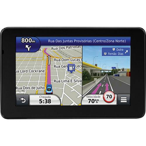 Gps Automotivo Garmin Nüvi 3560lt Tela 5" com Bluetooth e Informações de Trânsito em Tempo Real