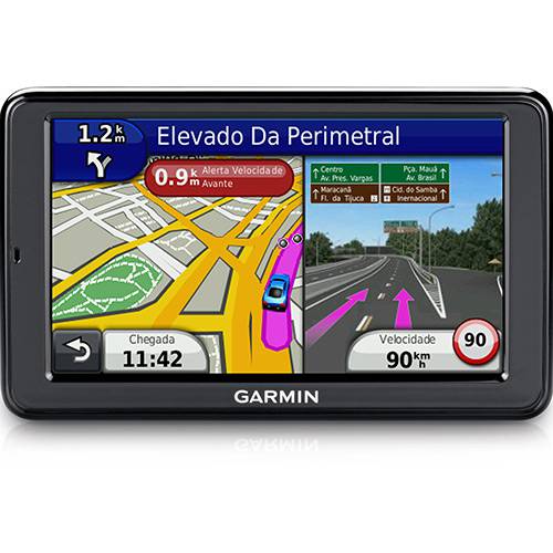GPS Automotivo Garmin Nüvi 2580TV Tela 5" Bluetooth com TV Digital e Função TTS