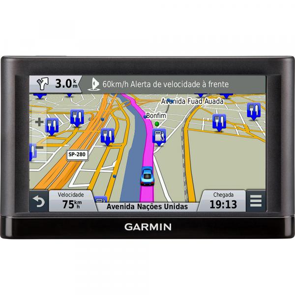 GPS Automotivo Garmin Nuvi 65LM Tela 6" 1211-31 Atualização Gratuita