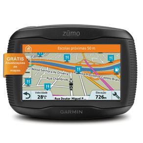GPS Automotivo Garmin Zumo 395LM Preto Touchscreen 4,3´´ Bluetooth