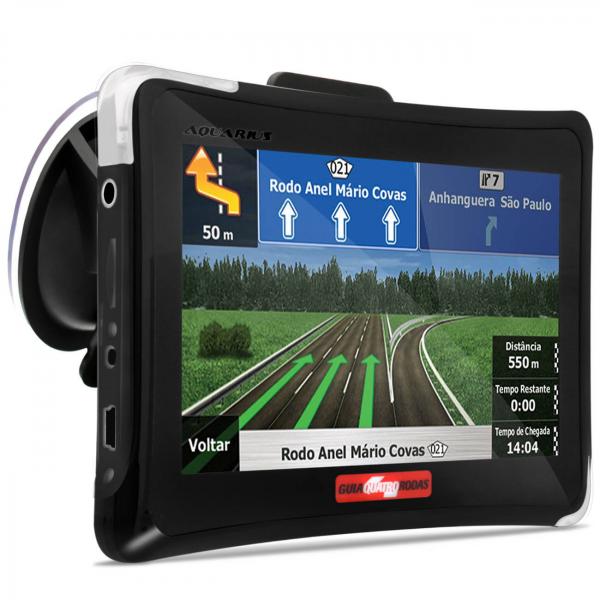 GPS Automotivo Guia Quatro Rodas 4.3 Polegadas Touch Screen TV Digital MP4 Outlet