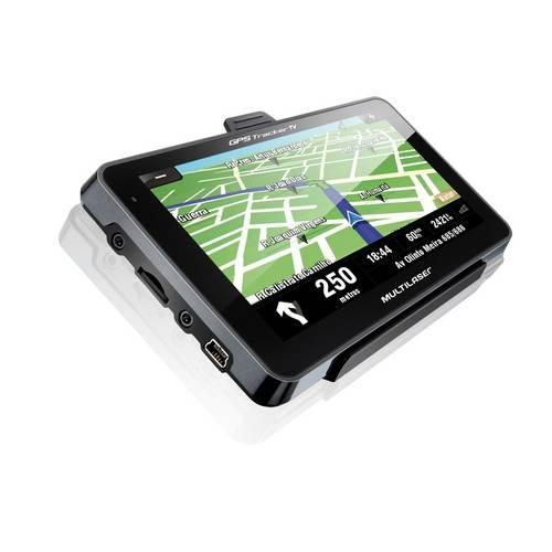 Gps Automotivo Multilaser Tracker Iii Gp035 com Câmera de Ré e Tv
