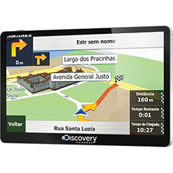 GPS Discovery Channel MTC 3752 Slim Tela 5.0" - Mp3 e Mp4 Player