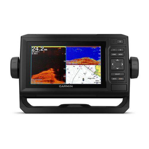 GPS e Sonar / ChartPlotter Garmin ECHOMAP PLUS 62cv (s/ Transducer)