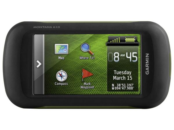 Tudo sobre 'GPS Garmin Montana 610 Pedestre - 1,7GB Tela 4” Touch Português'