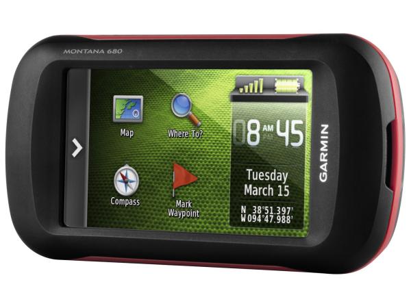 GPS Garmin Montana 680 Pedestre - 1,7GB Tela 4” Touch Português