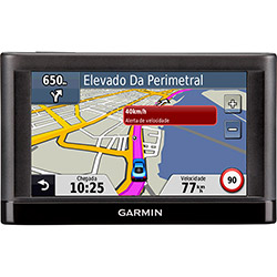 GPS Garmin Nuvi 42 Tela 4.3" com Função TTS (Fala o Nome das Ruas) e Alerta de Velocidade