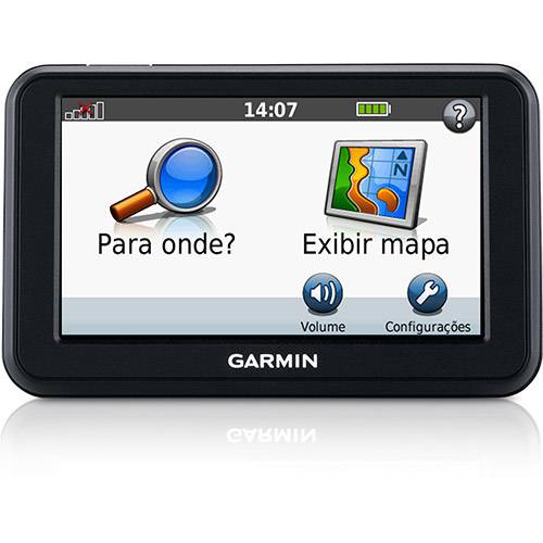 GPS Garmin Nüvi 40 Tela 4.3" - Função TTS (fala o Nome das Ruas)