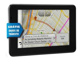 GPS Garmin Nüvi 3560 LT Tela 5" Dados Trânsito Bluetooth Mapa Internacional
