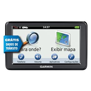 GPS Garmin Nuvi 2565LT Tela de 5’’ Touchescreen, Bluetooth, Inclui Mapa de 11 Países, Alerta de Radar e Informações em Tempo Real do Trânsito – Preto