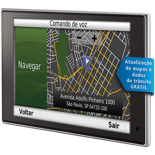 Tudo sobre 'GPS Garmin Nüvi 3597LMT Tela 5" com Navegação Ativada por Voz, Bluetooth e Atualização de Mapas Grátis'