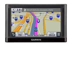 GPS Garmin Nuvi 65 / 6" / Avisa Radares / Atualização de Software / 2.489 Cidades / Touch Screen