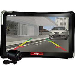 GPS Guia Quatro Rodas MTC4760 Tela 7.0" - TV Digital, Câmera de Ré, Mp3 e Mp4 Player