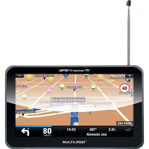 GPS Multilaser TRACKER III 5' C/ TV+FM