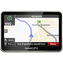 GPS Navcity NAV 430 Tela 4.3"