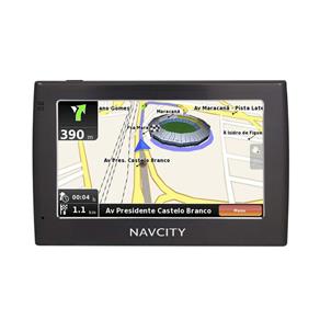 GPS NavCity Way 40 Tela 4,3" e Alerta Velocidade