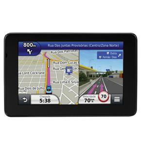 GPS Nüvi 3560LT, Garmin Bluetooth Função TTS Alerta de Radar Tela de 5.0"