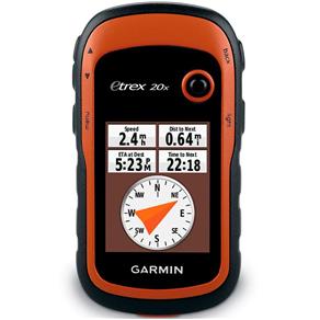GPS Portátil Garmin ETrex 20x Prova D` Água Navegador Glonass 01508-00