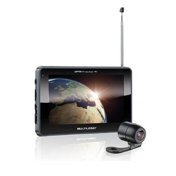 GPS Tracker III 7" com TV Digital e Câmera de Ré GP039 - Multilaser