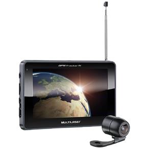 Gps Tracker Iii 7 Pol com Câmera de Ré Tv Fm Gp039 Multilaser
